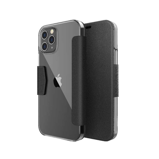 Raptic folio maciņš Engage Melns iPhone 12 PRO MAX