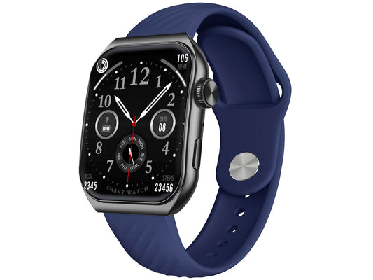 Trevi T-FIT 400C - Bluetooth calls, 1.96" AMOLED display, wellness tracking, IP67 waterproof, social media notifications.