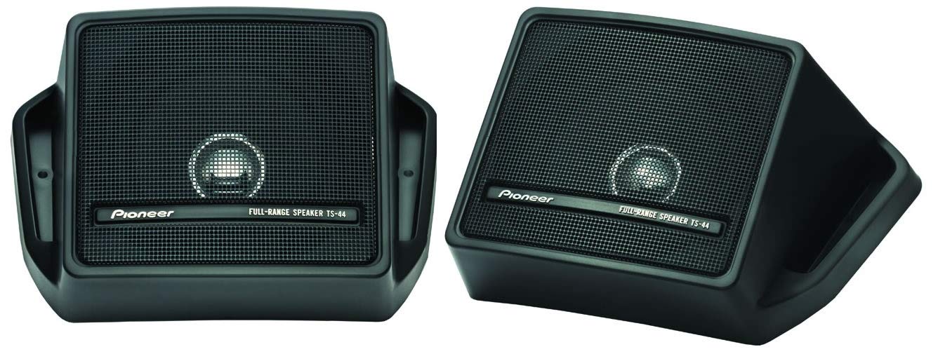 Pioneer Electronics TS-44 plaša joslas uzstādāms skaļrunis (40 W), koaksiālais skaļrunis, nominālā izejas jauda 10 W, 88 dB, 173 x 109 x 97 mm, 2 skaļruņi, melns