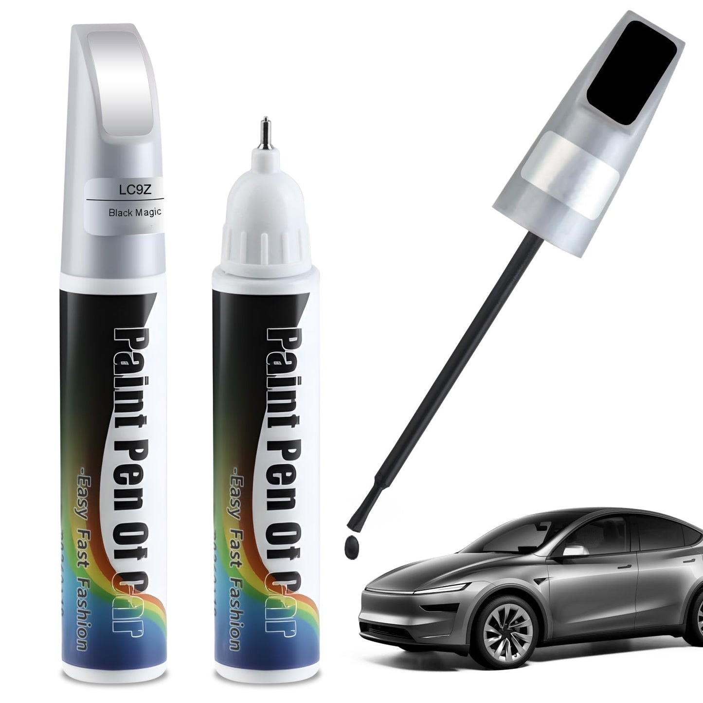 2 gab. LC9Z/Z4 melns Magic Perl auto lakas stift VW/Volkswagen