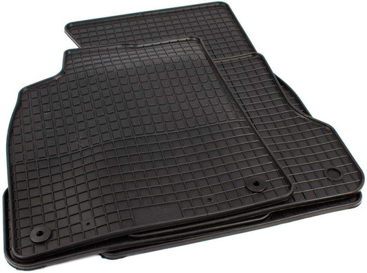 Paklājiņi Citroen C1 no 2007. līdz 2014. gadam, precīzi pielāgoti, neslīdoši, pastiprināta gumijas papēža spilventiņš, stiprinājuma pogas