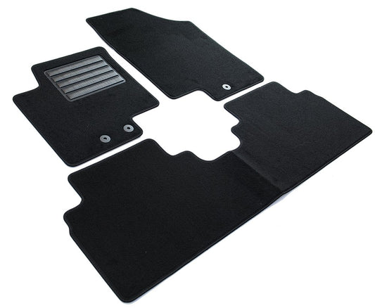 MDM SP-1449 paklāji Velūrs automašīnas paklājs piemērots Hyundai ix20 2010>2019 / Kia Venga 05.2010>2019, melns