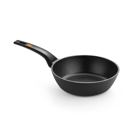 BRA Efficient Honda panna 24 cm - alumīnija liešana, nelipīgs pārklājums, piemērota visiem plīts veidiem, bez PFOA