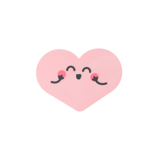 Kungs Wonderful Bluetooth skaļrunis sirds formas, zīmols, darbības laiks 3-4 stundas. Rozā