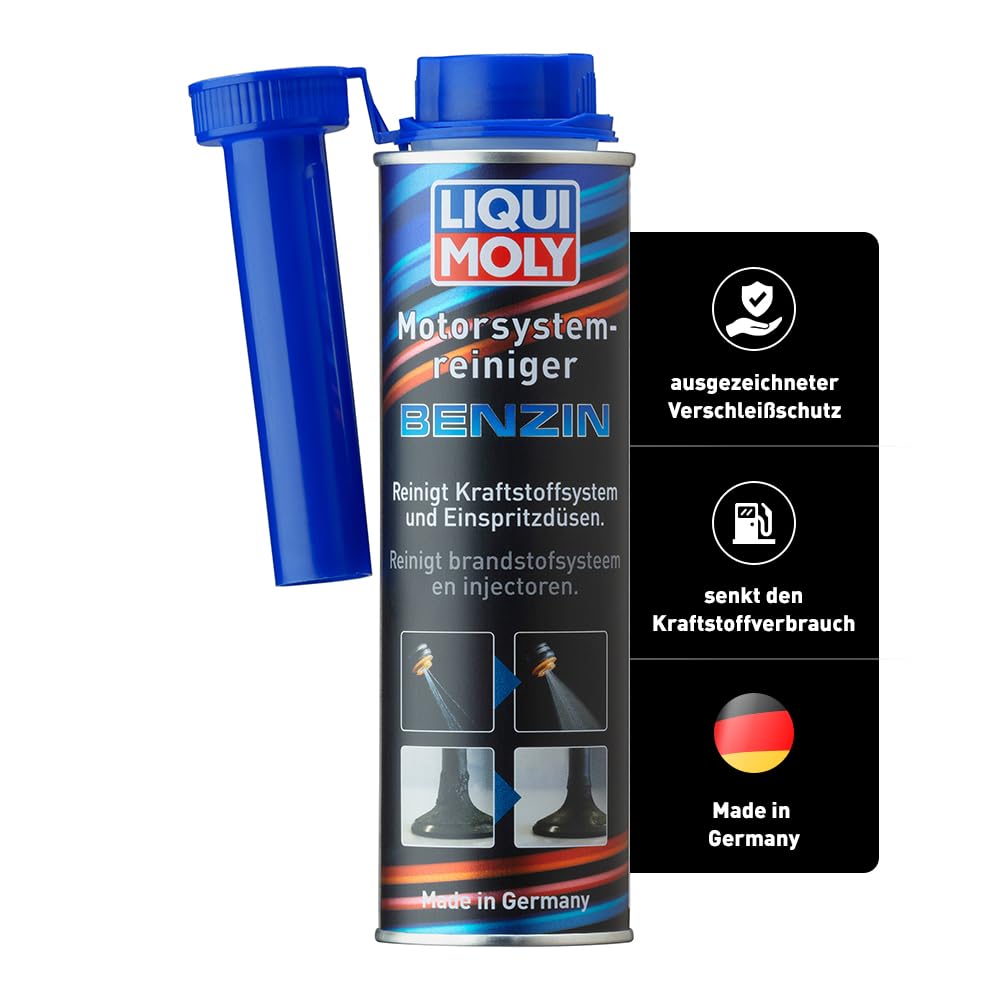 Benzīna sistēmas tīrītājs LIQUI MOLY Motorsystemreiniger Benzin 300 ml benzīna piedeva Art.-Nr.: 5129