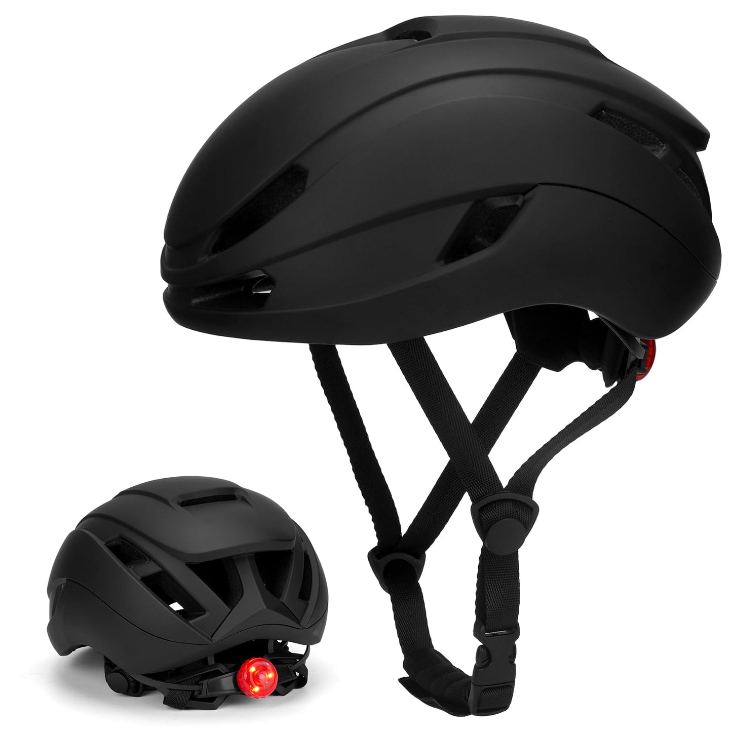 Velosipēda ķivere ar gaismu Zamufo, pieaugušajiem sievietēm un vīriešiem, 56-60CM