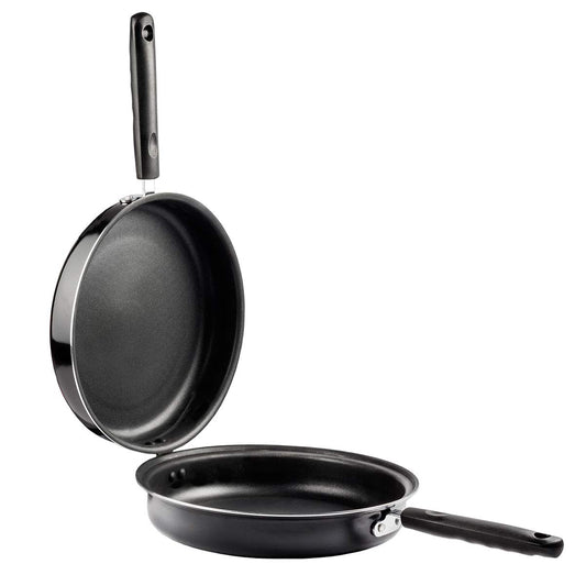 VIER 300 Tortilla panna - 24 cm, induction-compatible, aluminum, non-stick surface for easy cooking.