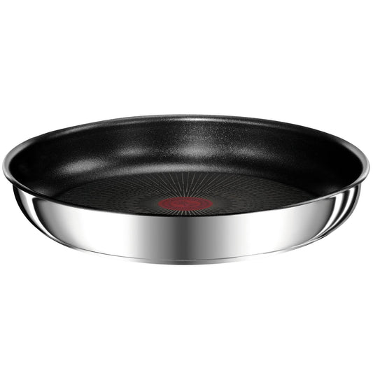 Tefal Ingenio Preference 28 cm panna - nerūsējošais tērauds, drošs pretpiedeguma pārklājums, indukcija, vietu taupoša