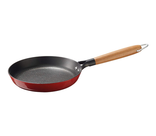 Küchenprofi cepamā panna - 24 cm red frying pan with non-stick coating and ergonomic handle