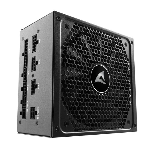 Sharkoon SilentStorm Cool Zero - 850W, 80 Plus Gold, fully modular power supply for efficient cooling and performance.