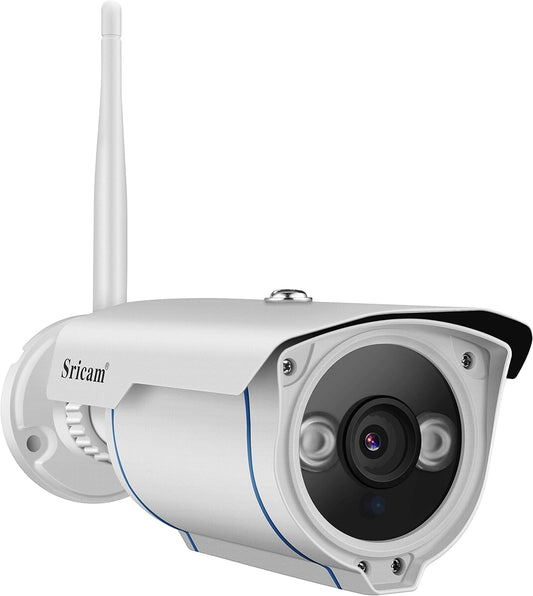 Sricam SP007 -S Āra WiFi uzraudzības kamera atbalsta NVR 3MP IP CCTV kamera IP66 ūdensizturīga, nakts redzamība