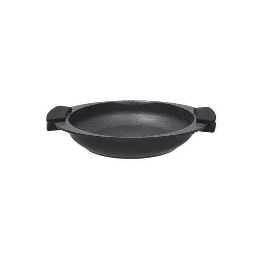 Tognana Avantspace frying pan 24 cm - aluminum, black, with 2 handles, non-stick surface, durable design.