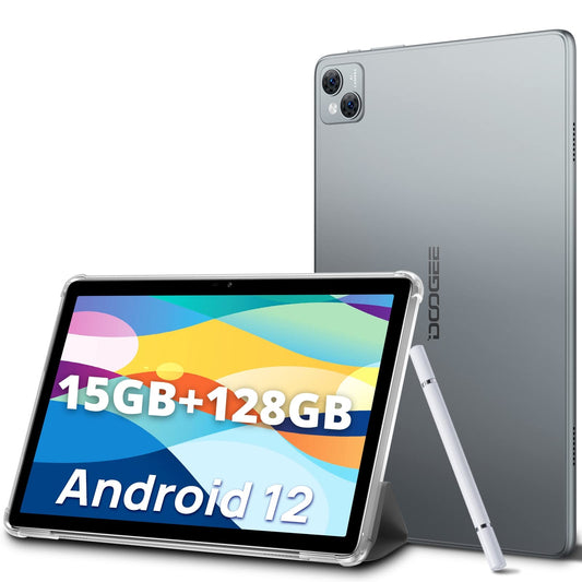 DOOGEE T10 Android planšetdators 10 collas, 15 GB RAM + 128GB ROM 8300mAh akumulators Octa-Core planšetdators ar 13MP kameru 1920 * 1200 FHD+ ekrāns, 4G LTE & 5G WiFi, Widevine L1 atbalsts