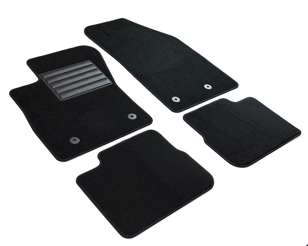 MDM SP-6971 paklājiņi Velūrs auto paklājs piemērots Fiat Tipo (Type 356) 5 durvis / hečbeks / universālis / Cross 02.2017> (arī hibrīds), melns