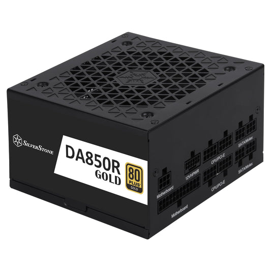 Silverstone SST-DA850R-GM - 850W 80 Plus Gold fully modular ATX power supply, ATX 3.0 & PCIe 5.0 compatible.