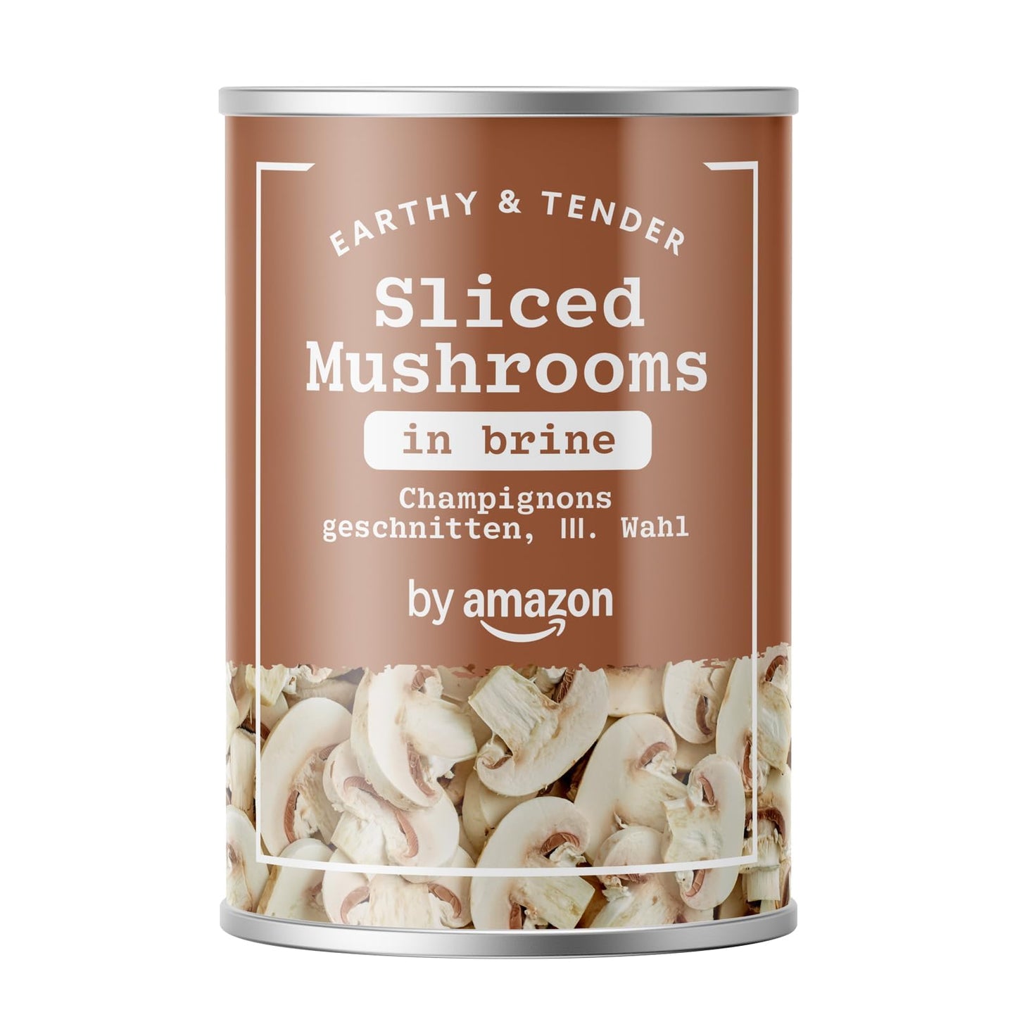 Šampinjoni sēnes šķēlēs by, III šķira, 290 g