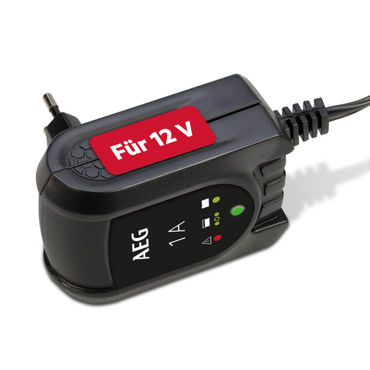 Akumulatora lādētājs AEG Automotive 97175 Microprozessor Batteriepulser MB 1.0, 12 V akumulatoru trenētājs, 4 pakāpju, uzturošās uzlādes ierīce ar drošības funkcijām