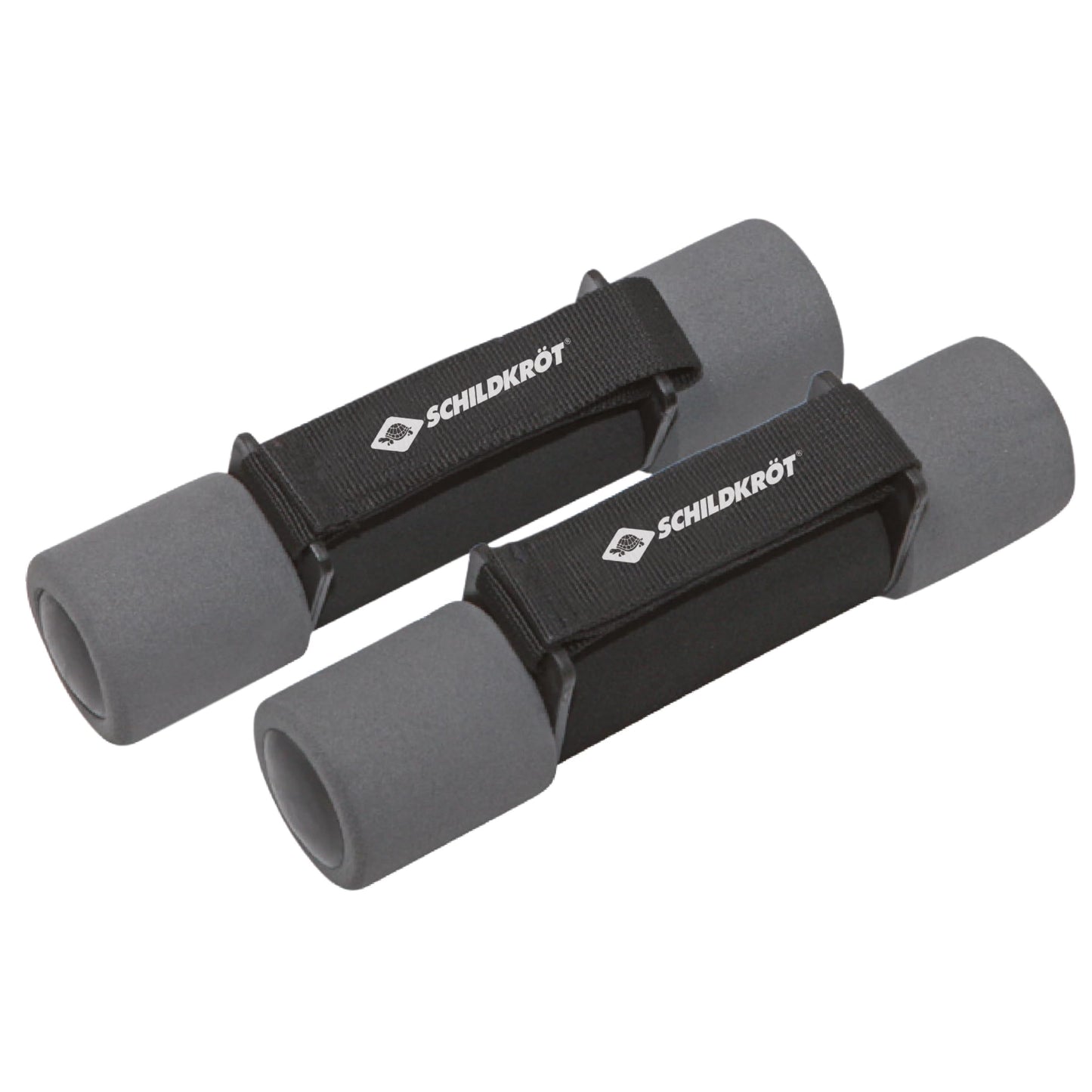 Svari Schildkröt Soft-Hantel Set 1,0 kg, melni/antracīts, 2 gab.