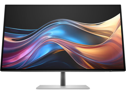 HP 727pq - 27" QHD LED monitor, 120 Hz, IPS Black, 400 cd/m², DisplayHDR 400, HDMI, DisplayPort, sleek black and silver design.