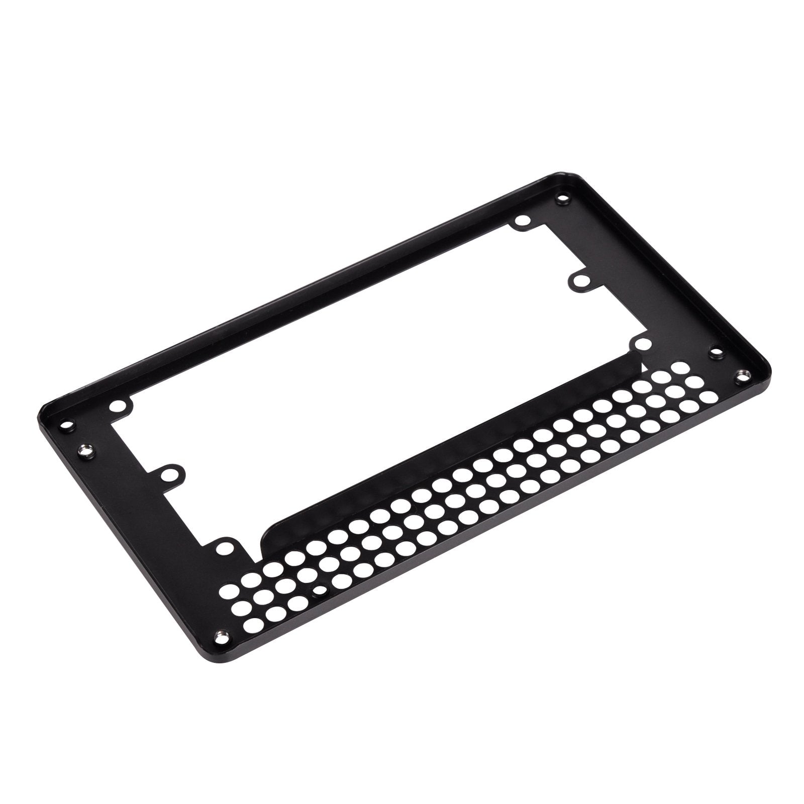SilverStone SST-PP08 - SFX to ATX power adapter panel, black, compact design for efficient power conversion.