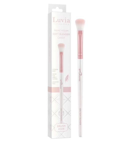Luvia Soft Blender - Professional vegan eyeshadow brush for precise application and blending.