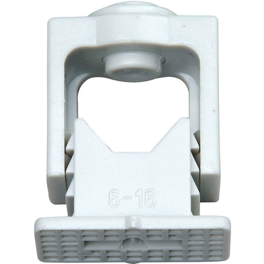 Kabeļu skavu stiprinājumi Kopp 341704089 Greif-Iso-Schellen 6-16 mm, ar pieskrūvējamu skavu, 10 gab., pelēki