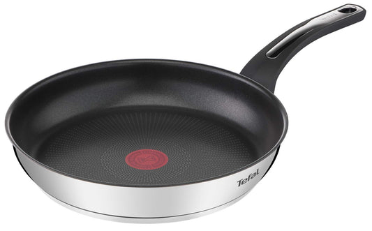 Tefal Emotion panna 24 cm - nelipīga pārklājuma, vienmērīga siltuma sadale, izturīgs rokturis, gatavošanas indikators.