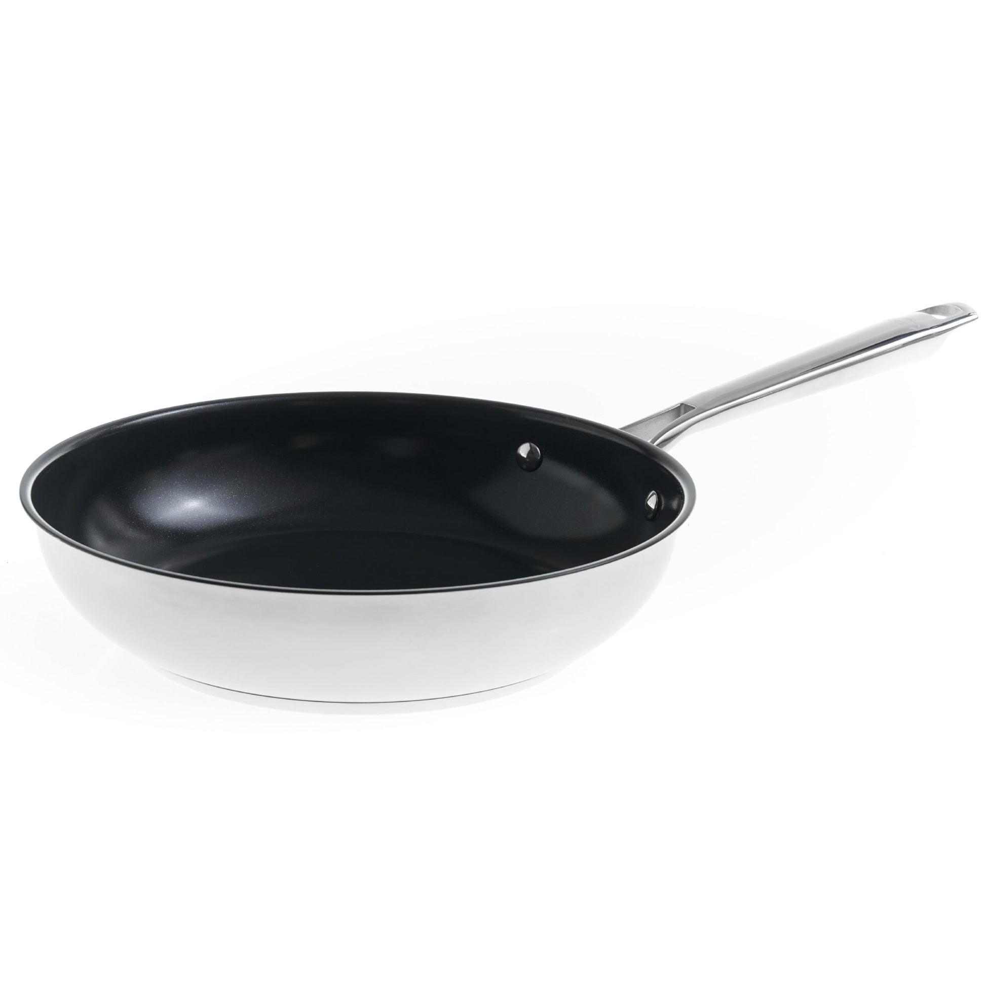 LACOR 44328 - 28 cm ceramic non-stick frying pan, Fusion Pro coating, PFAS-free, suitable for all stove types including induction.