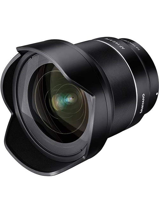 9. Samyang 14 mm F2.8 AF platleņķa, automātiskā fokusa objektīvs Canon EF