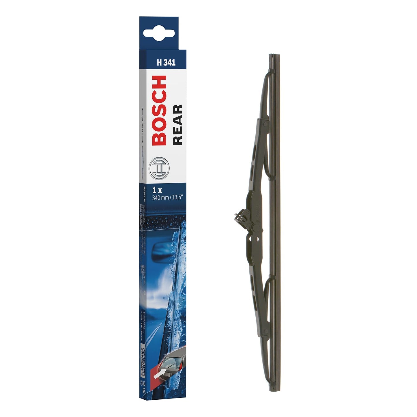 Aizmugurējais loga tīrītājs Bosch Scheibenwischer Rear H341, 340 mm