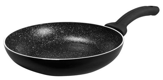 Pensofal Biostone augsta panna - 20 cm diameter, black, non-stick, eco-friendly, durable cookware.