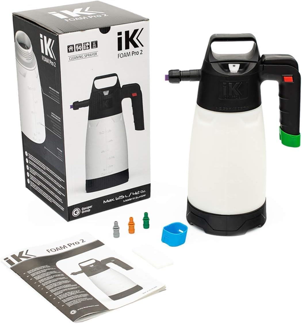 IK Foam Pro 2 putu smidzinātājs 1,5 l - 3 putu veidi - auto kopšanai