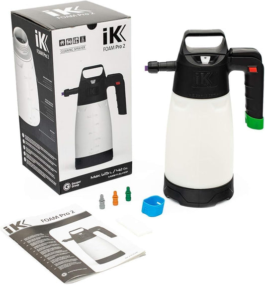 IK Foam Pro 2 putu smidzinātājs 1,5 l - 3 putu veidi - auto kopšanai