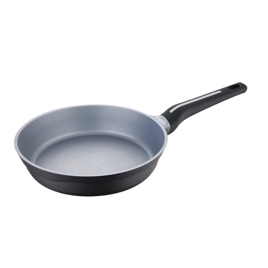 San Ignacio Bistro Grey - 32 cm panna, lietā alumīnija, kvantu tērauda iekšpuse, matēta, indukcijas punkts, mīksts pieskāriens.