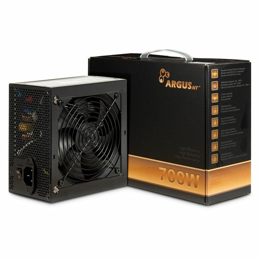 Inter-Tech ArgusNT BPS-700 - 700W ATX power supply, 20+4 pin connector, black design for reliable performance.