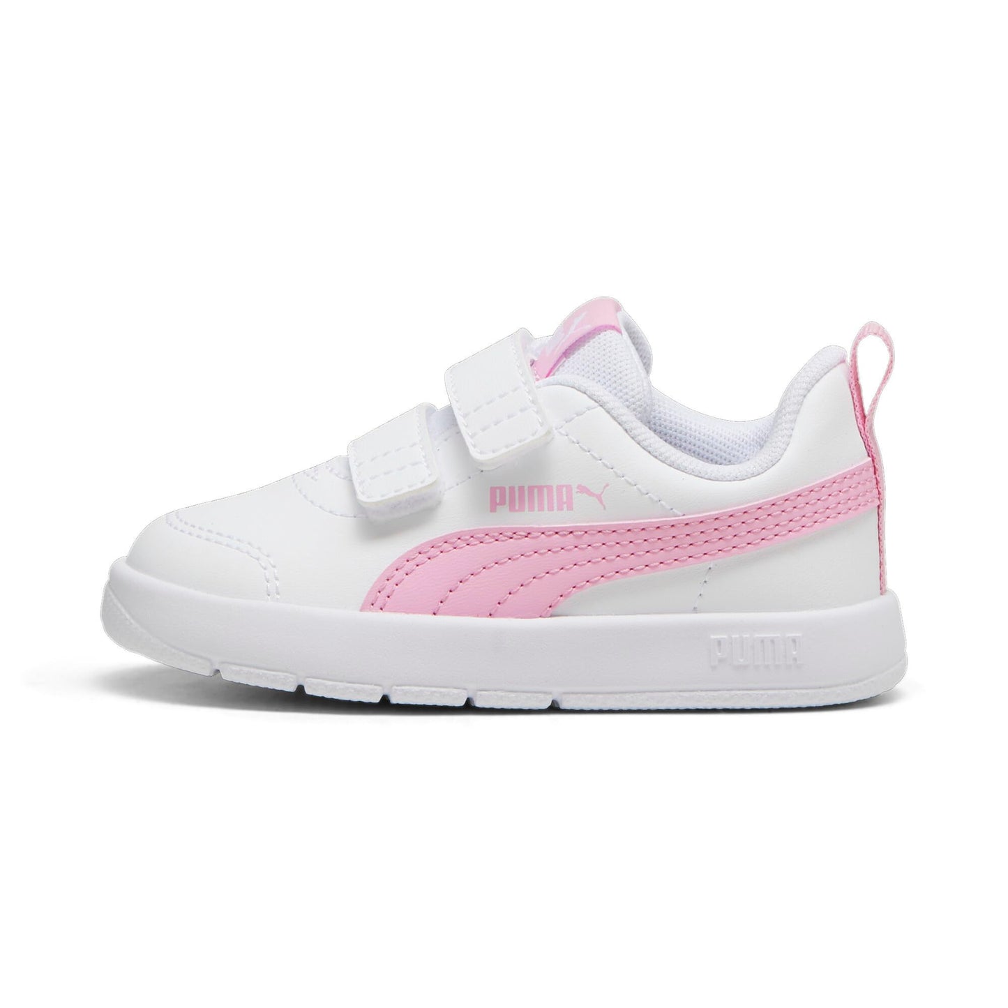 Bērnu apavi Puma COURTFLEX V3 V INF, balts/rozā/violets, 8.5 UK