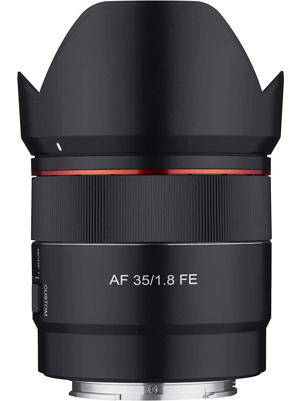 Samyang 35 mm F1.8 autofokusa kompakts pilna kadra plaša leņķa objektīvs Sony E-mount, melns (SYIO3518-E)