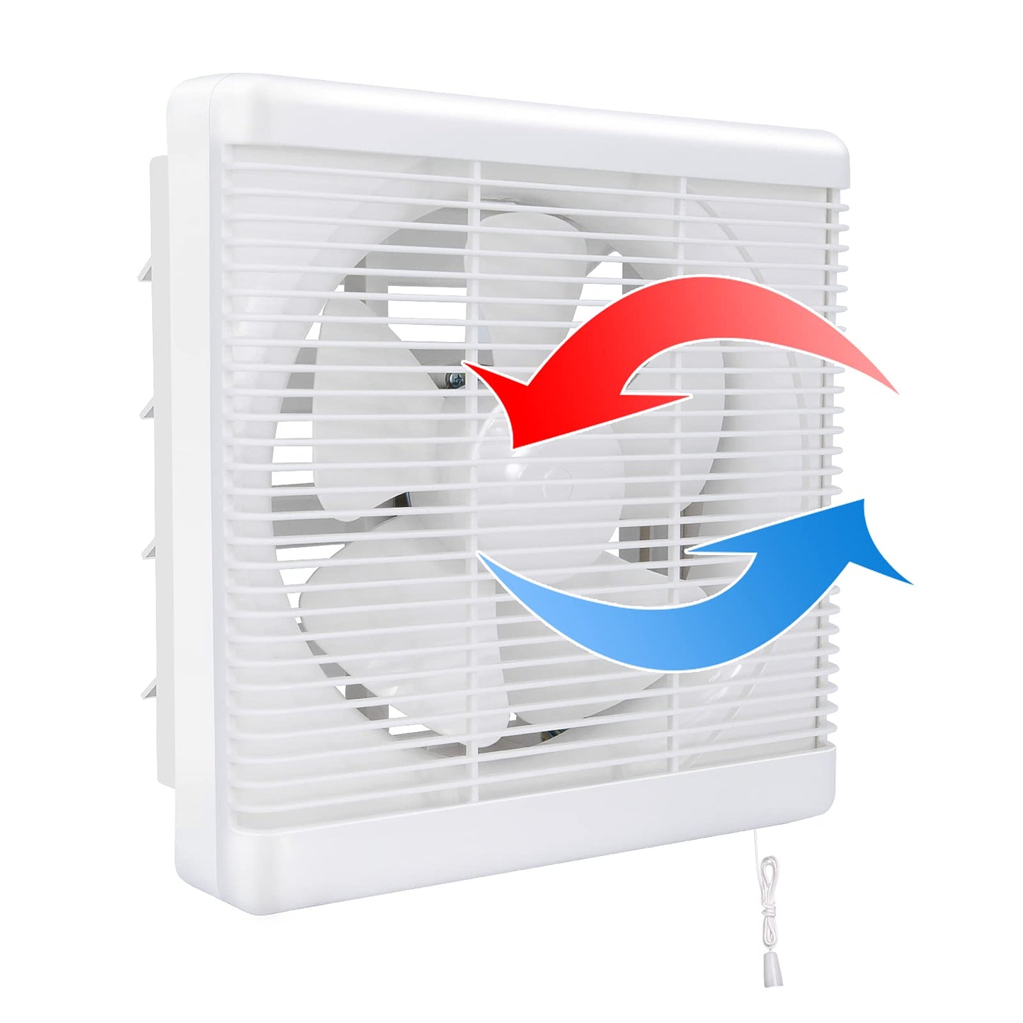 Ventilators HUGOOME Ø 250mm, 800 m³/h, 35W, divvirzienu, reversējams