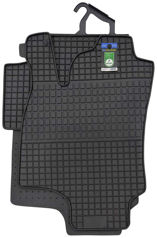 PETEX gumijas paklāji piemēroti Astra G no 03/1998-03/2004 / Coupe no 03/2000-12/2001 melni 4-daļīgi