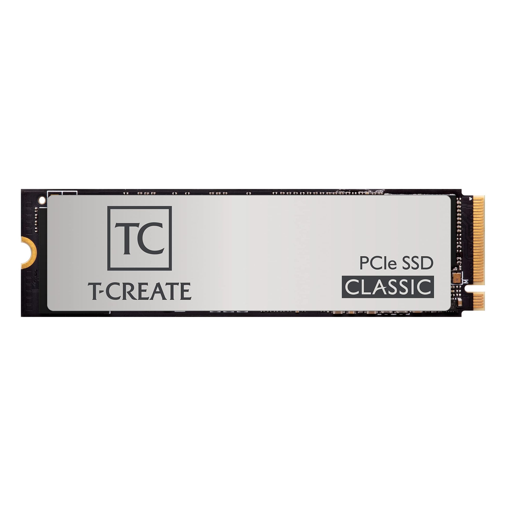 TEAMGROUP T-Create Classic 2TB M.2 PCIe SSD - GEN3 X4 NVMe, 2100/1600 MB/s read/write speeds