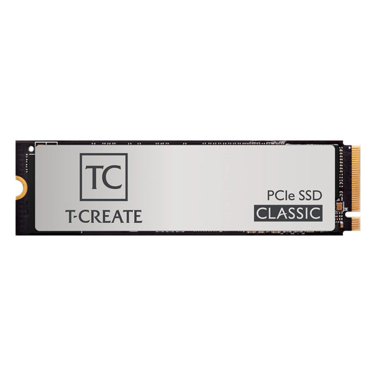 TEAMGROUP T-Create Classic 2TB M.2 PCIe SSD - GEN3 X4 NVMe, 2100/1600 MB/s read/write speeds