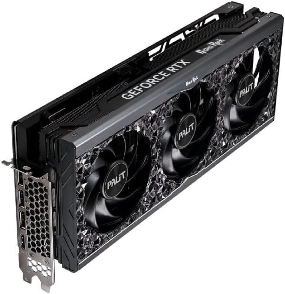 Palit Nvidia GeForce RTX 4070 Ti GameRock 12GB - High-performance graphics card with advanced cooling and RGB lighting.