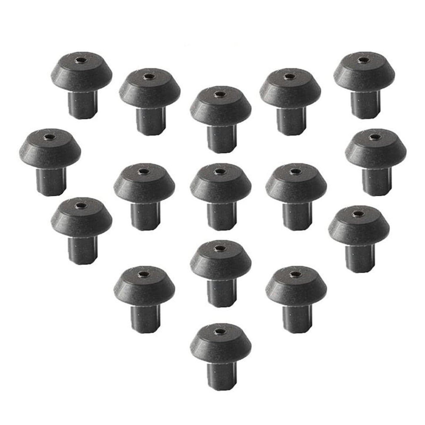 Gāzes plīts kāju atbalsts, restes gumijas kājas, melnas gumijas vāciņi, gāzes plīts kāju atbalsts plīts degļa kājas restes gumijas kājas, saderīgas restes gumijas kājas gāzes plīts degļa restes kājas, 16 gabali