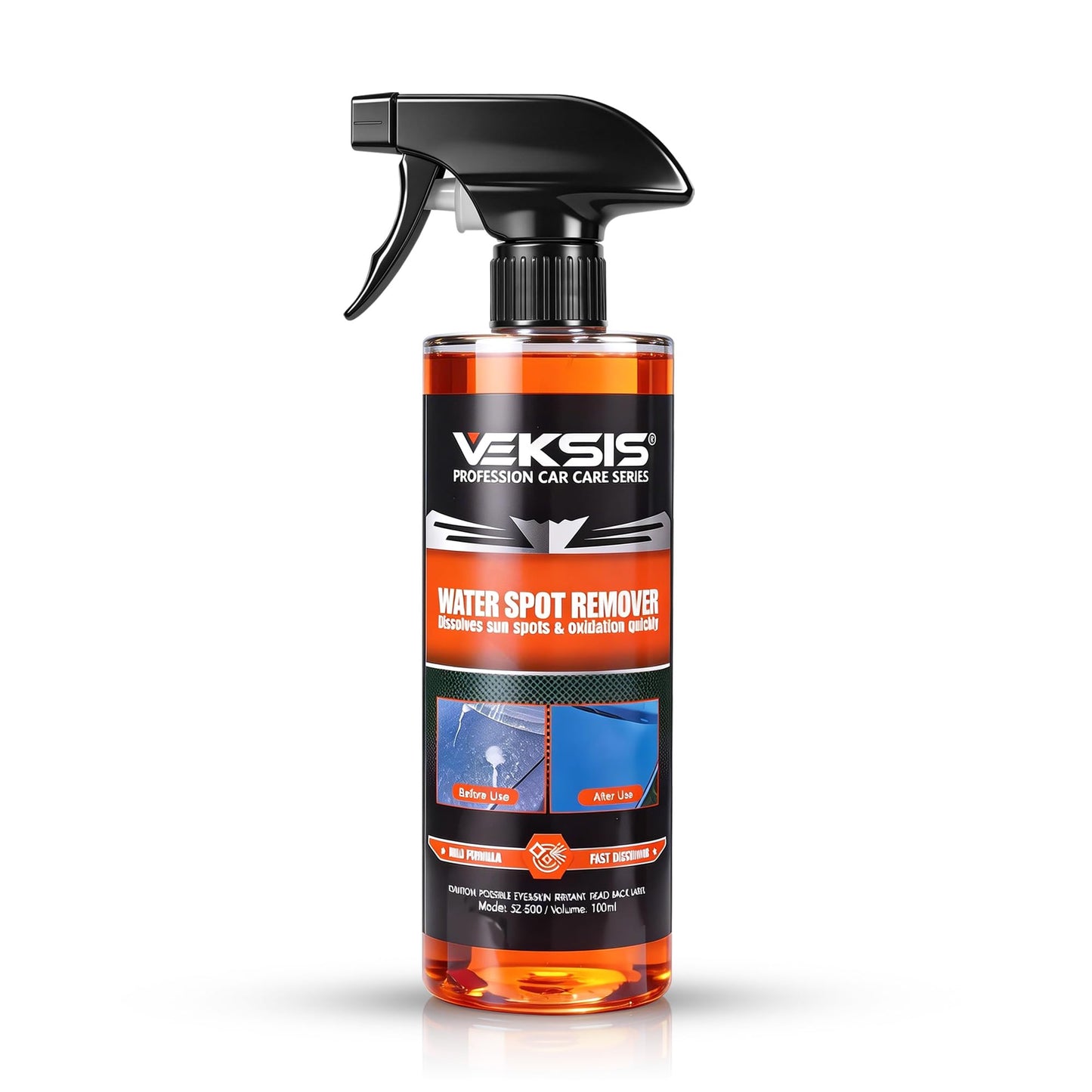 Veksis Water Spot Remover, 500ml, līdzeklis autolakai, stiklam un hromam