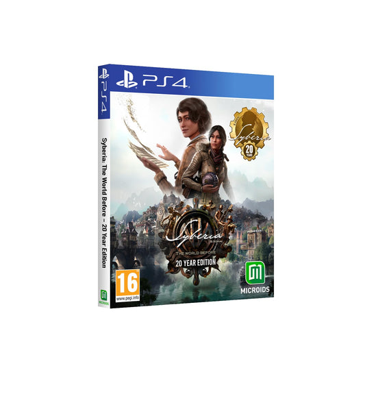 Syberia: The World Before - 20 Years Edition PS4 (Eiropas imports)