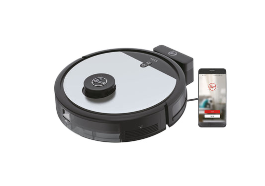 Hoover HG510D robot vacuum - 0.50L, 14.6V, laser navigation, 110 min runtime, 4 speeds, HG5 app, HEPA10 filter