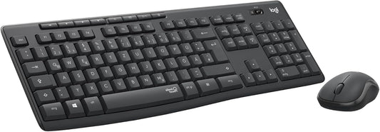 Bezvadu tastatūras un peles komplekts Logitech MK270 operētājsistēmai Windows