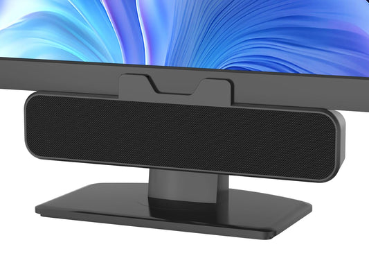Datora skaļruņi INGA 10W, USB-A/C, vienkārša pievienošana, stereo skaņa ar dziļiem basiem