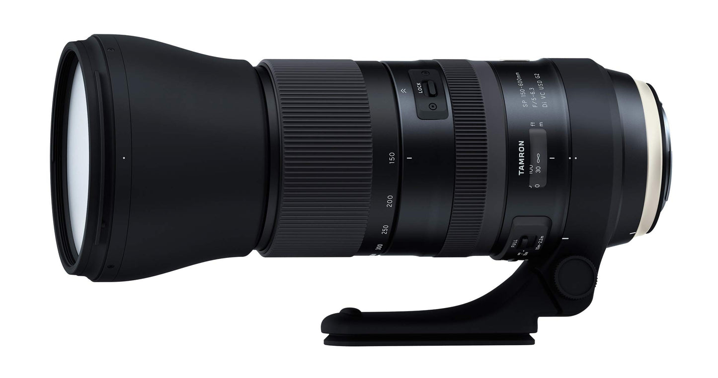 TAMRON SP 150-600mm F/5-6.3 Di VC USD G2 - objektīvi spoguļkamerām - Nikon FX, melns