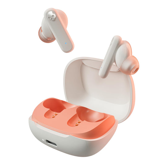 Skullcandy Smokin' Buds - 20h battery life, 50% sustainable plastic, microphone, compatible with iPhone, Android, Bluetooth.